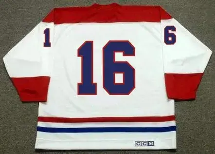 HENRI RICHARD Montreal Canadiens 1973 Home CCM NHL Throwback Hockey Jersey 