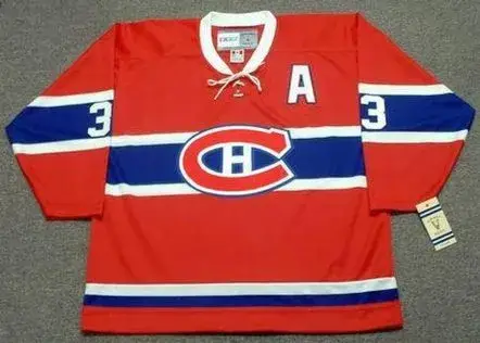 J.C. TREMBLAY Montreal Canadiens 1971 Away CCM Throwback NHL Hockey Jersey