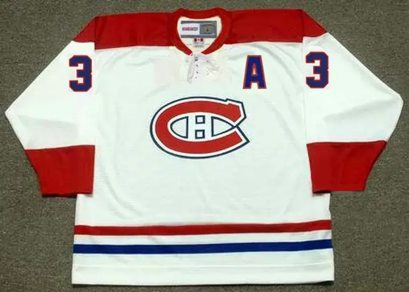 J.C. TREMBLAY Montreal Canadiens 1971 Home CCM NHL Throwback Hockey Jersey 