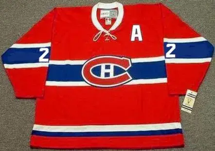 JACQUES LAPERRIERE Montreal Canadiens 1968 Home CCM Throwback NHL Hockey Jersey