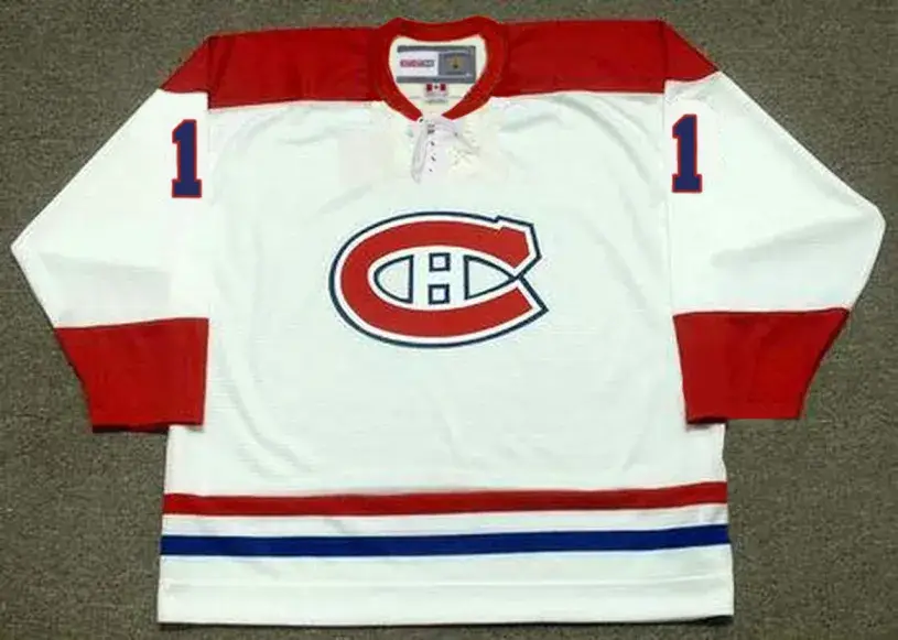 JACQUES PLANTE Montreal Canadiens 1959 Away CCM NHL Throwback Hockey Jersey 