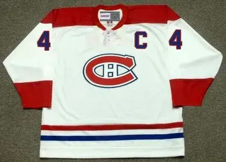 JEAN BELIVEAU Montreal Canadiens 1968 Away CCM NHL Throwback Hockey Jersey 