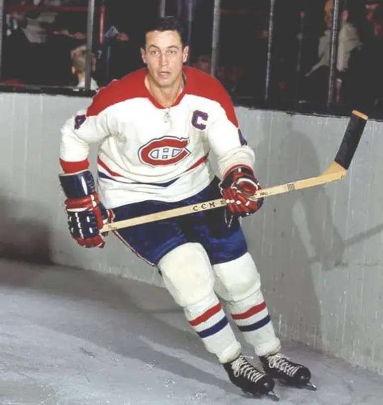 JEAN BELIVEAU Montreal Canadiens 1968 Away CCM NHL Throwback Hockey Jersey 