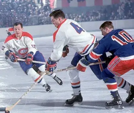 JEAN BELIVEAU Montreal Canadiens 1968 Away CCM NHL Throwback Hockey Jersey 