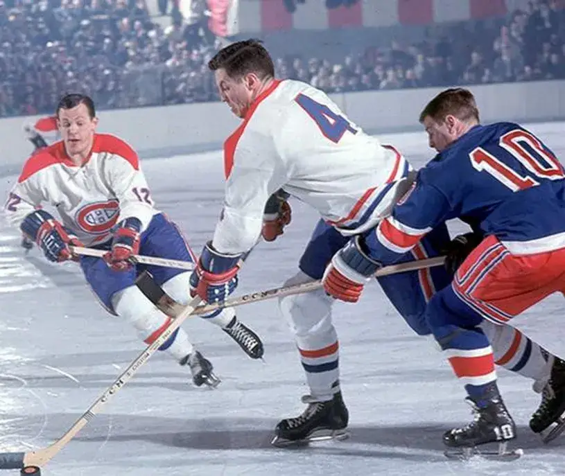 JEAN BELIVEAU Montreal Canadiens 1968 Away CCM NHL Throwback Hockey Jersey 