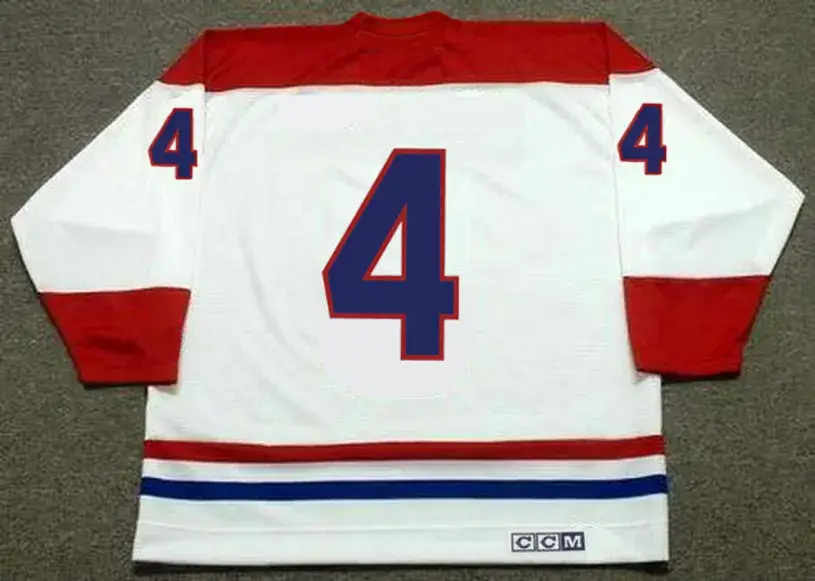 JEAN BELIVEAU Montreal Canadiens 1968 Away CCM NHL Throwback Hockey Jersey 
