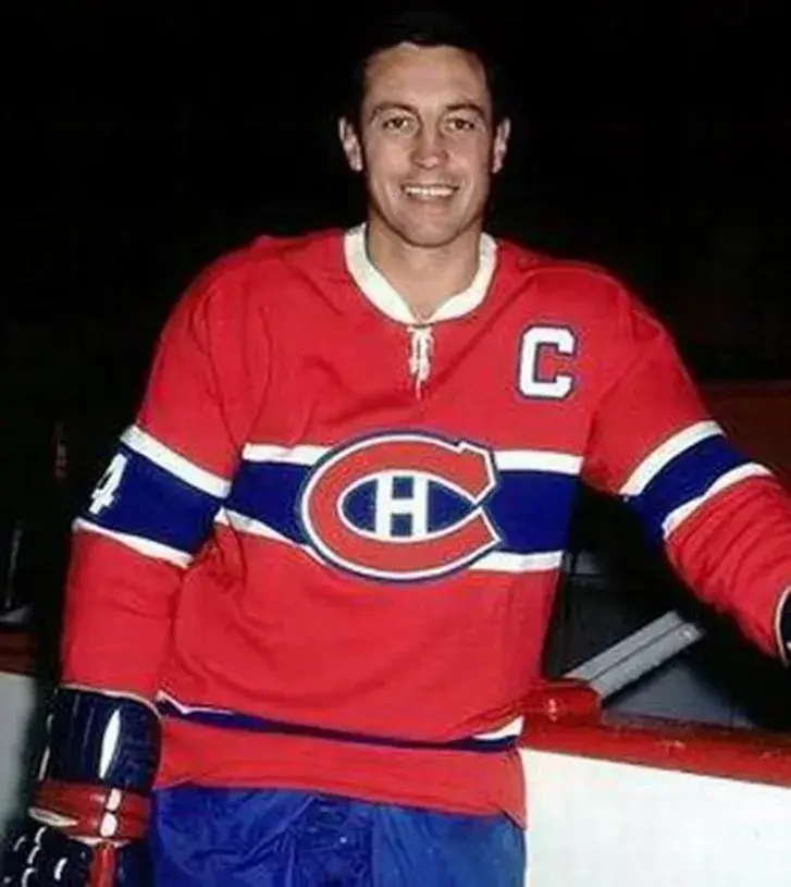JEAN BELIVEAU Montreal Canadiens 1968 Home CCM NHL Throwback Hockey Jersey 