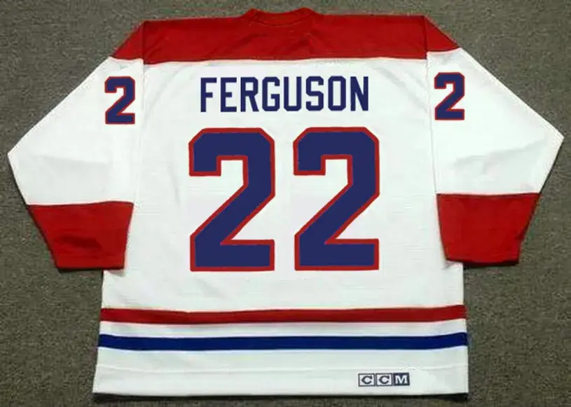 JOHN FERGUSON Montreal Canadiens 1968 Away CCM NHL Throwback Hockey Jersey
