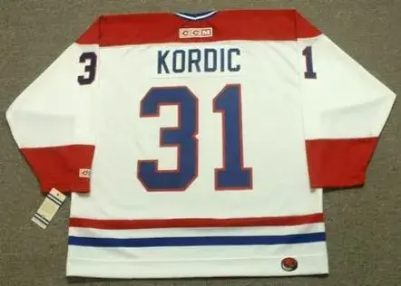 JOHN KORDIC Montreal Canadiens 1986 CCM Throwback Home NHL Jersey 