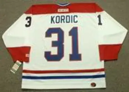 JOHN KORDIC Montreal Canadiens 1986 CCM Throwback Home NHL Jersey 