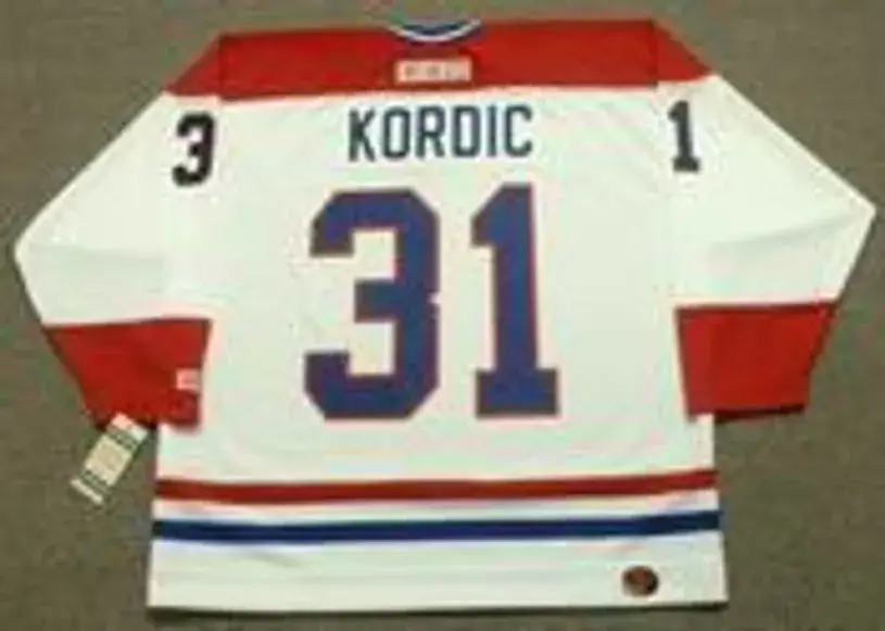 JOHN KORDIC Montreal Canadiens 1986 CCM Throwback Home NHL Jersey 