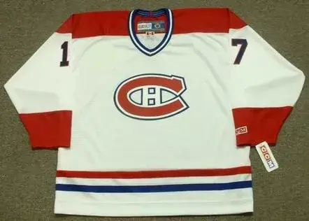JOHN LeCLAIR Montreal Canadiens 1993 Home CCM Throwback NHL Hockey Jersey