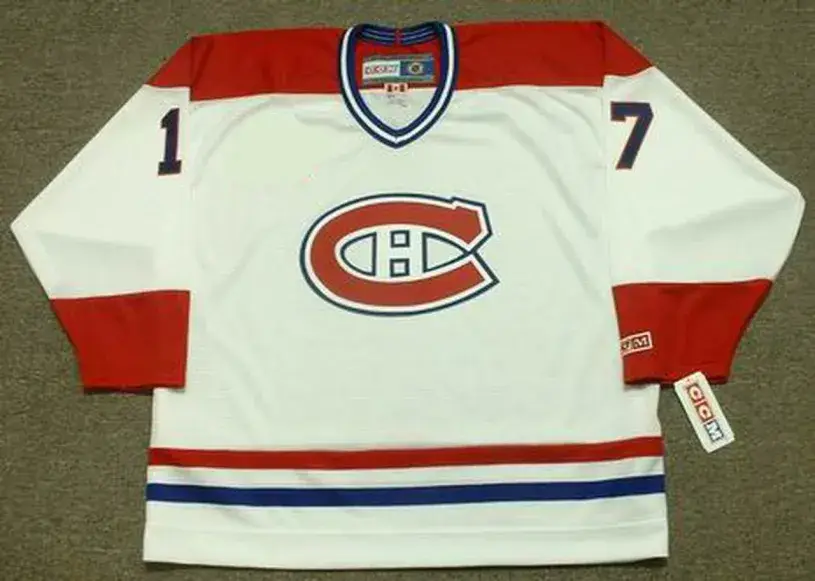 JOHN LeCLAIR Montreal Canadiens 1993 Home CCM Throwback NHL Hockey Jersey