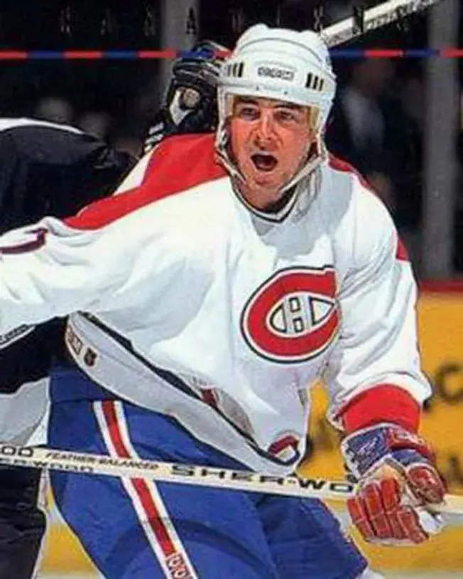 JOHN LeCLAIR Montreal Canadiens 1993 Home CCM Throwback NHL Hockey Jersey 