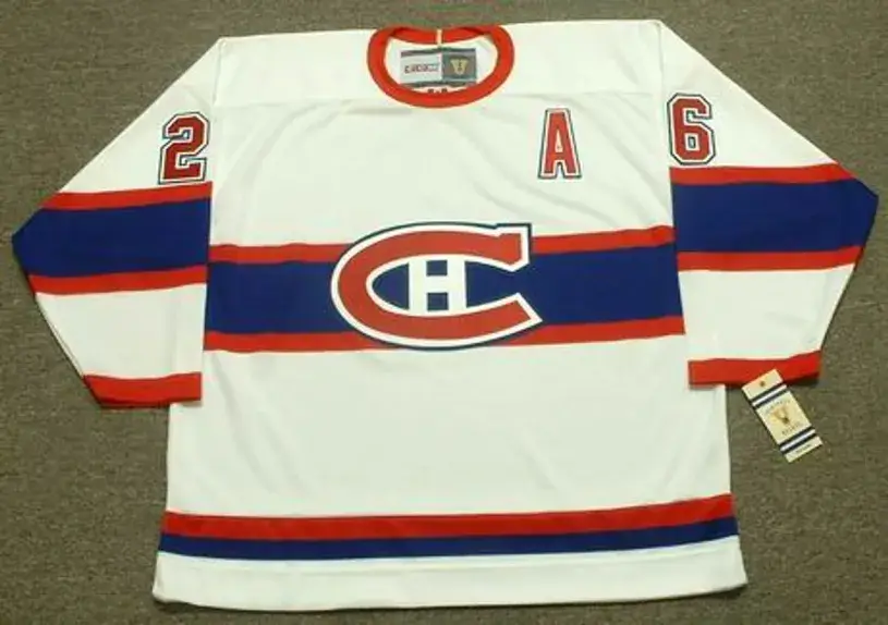 JOSH GORGES Montreal Canadiens 1946 CCM Vintage Throwback NHL Hockey Jersey