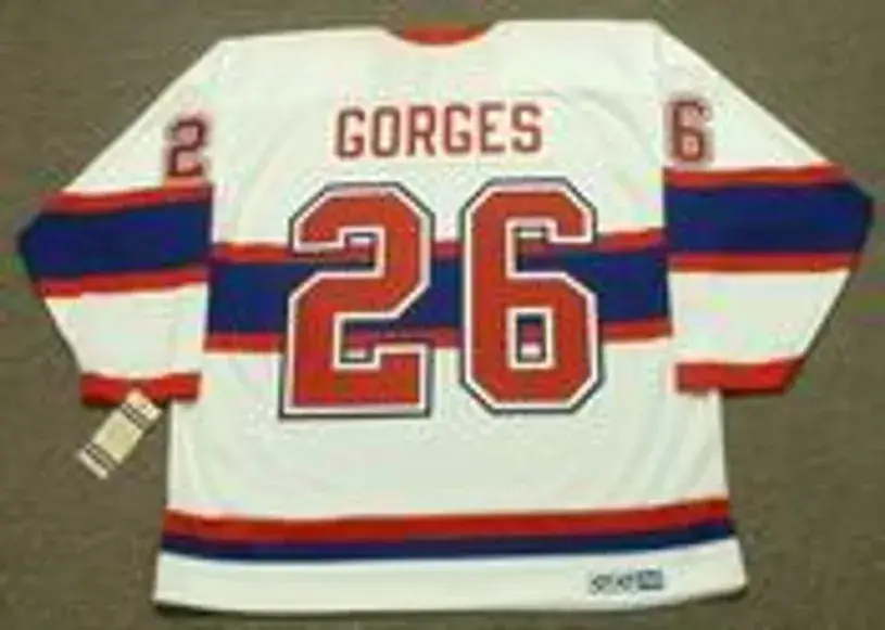 JOSH GORGES Montreal Canadiens 1946 CCM Vintage Throwback NHL Hockey Jersey 