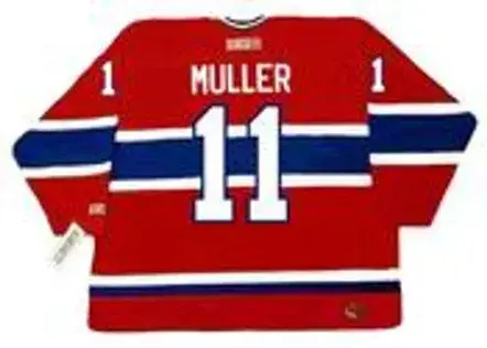 KIRK MULLER Montreal Canadiens 1994 Away CCM Throwback NHL Hockey Jersey 