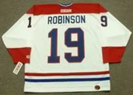 LARRY ROBINSON Montreal Canadiens 1986 CCM Throwback Home NHL Jersey 