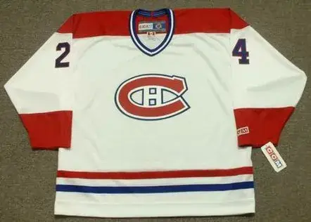 LYLE ODELEIN Montreal Canadiens 1993 Home CCM Throwback NHL Hockey Jersey