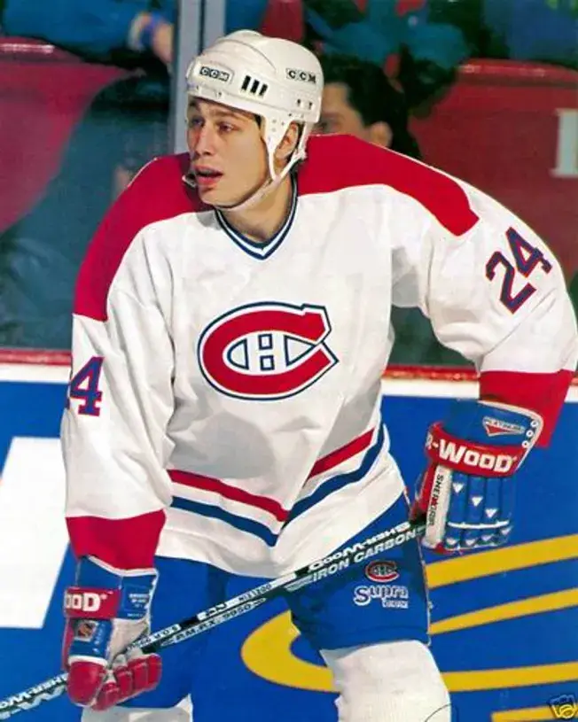 LYLE ODELEIN Montreal Canadiens 1993 Home CCM Throwback NHL Hockey Jersey 