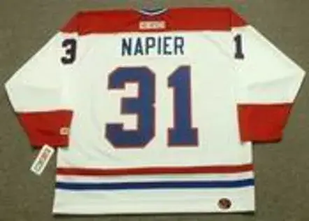 MARK NAPIER Montreal Canadiens 1979 CCM Throwback Home NHL Jersey 