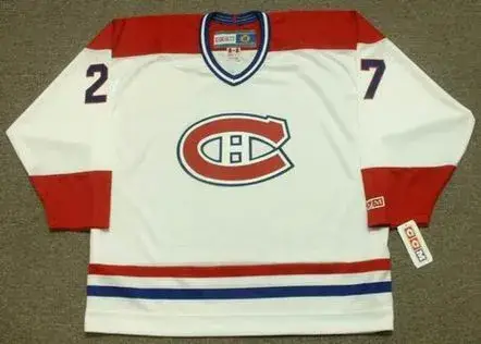 MATHIEU SCHNEIDER Montreal Canadiens 1993 Home CCM Throwback NHL Hockey Jersey