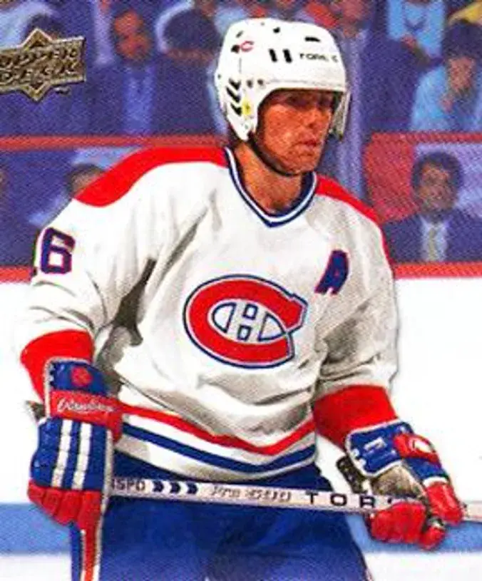 MATS NASLUND Montreal Canadiens 1986 CCM Throwback Home NHL Jersey 