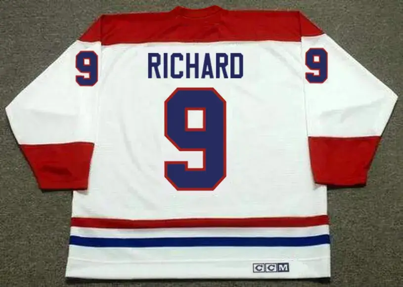 MAURICE RICHARD Montreal Canadiens 1959 Away CCM NHL Throwback Hockey Jersey