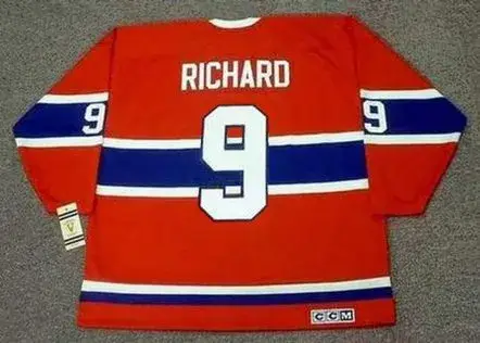 MAURICE RICHARD Montreal Canadiens 1959 CCM NHL Throwback Hockey Jersey 