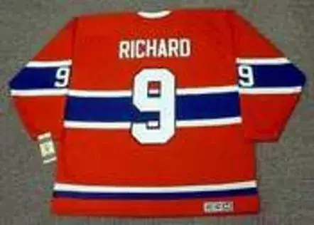 MAURICE RICHARD Montreal Canadiens 1959 CCM NHL Throwback Hockey Jersey 