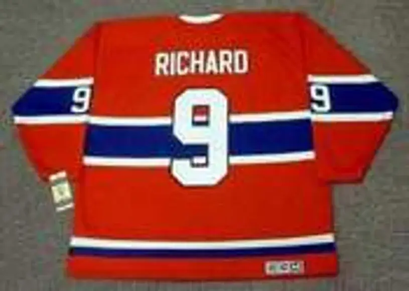 MAURICE RICHARD Montreal Canadiens 1959 CCM NHL Throwback Hockey Jersey 