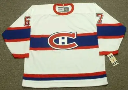 MAX PACIORETTY Montreal Canadiens 1946 CCM Vintage Throwback NHL Hockey Jersey