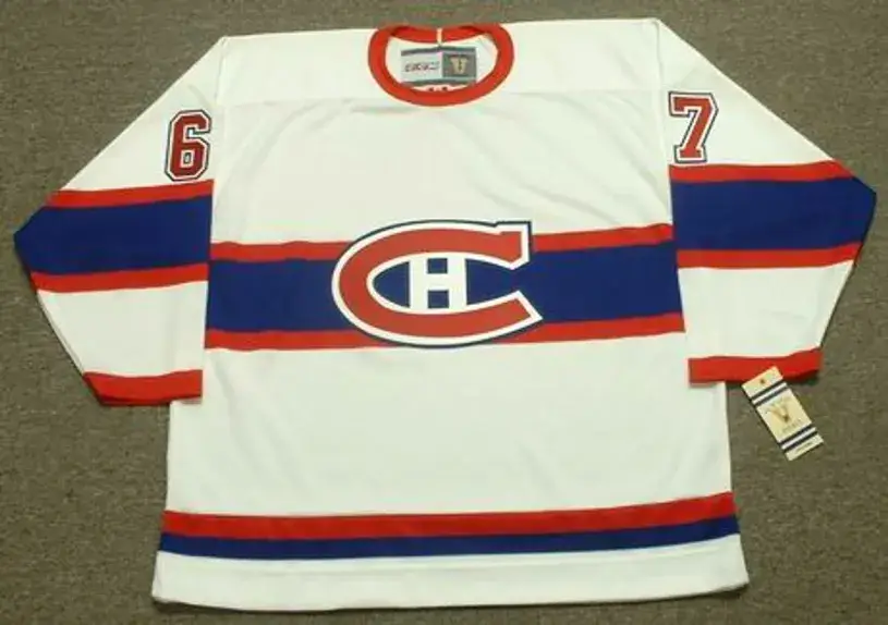 MAX PACIORETTY Montreal Canadiens 1946 CCM Vintage Throwback NHL Hockey Jersey