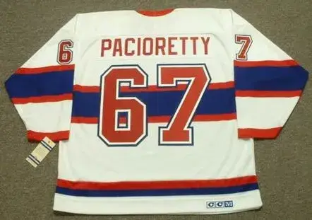MAX PACIORETTY Montreal Canadiens 1946 CCM Vintage Throwback NHL Hockey Jersey 