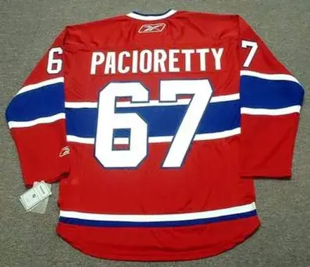 MAX PACIORETTY Montreal Canadiens 2016 REEBOK Throwback NHL Hockey Jersey 