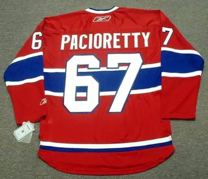 MAX PACIORETTY Montreal Canadiens 2016 REEBOK Throwback NHL Hockey Jersey 
