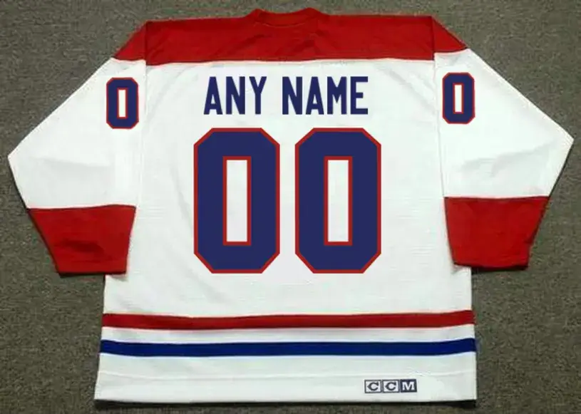 MONTREAL CANADIENS 1960’s Away CCM Vintage Jersey Customized “Any Name & Number(s)”