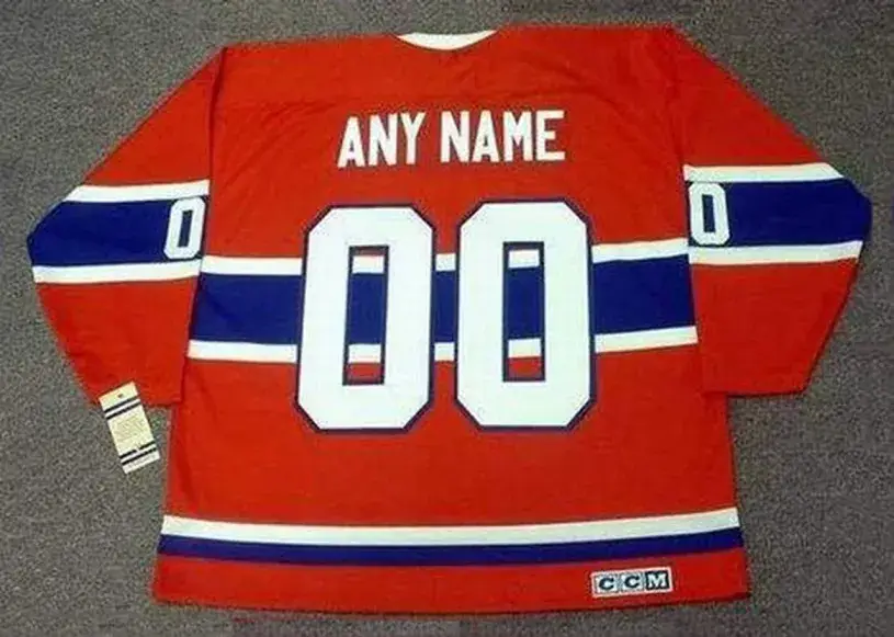 MONTREAL CANADIENS 1960’s Home CCM Vintage Jersey Customized “Any Name & Number(s)” 