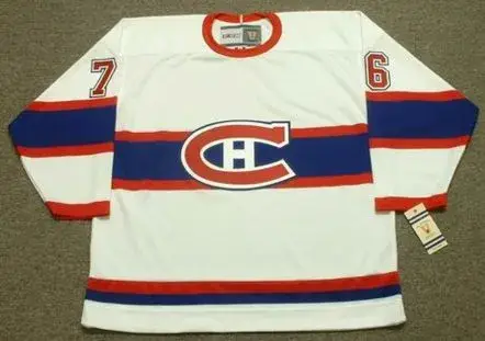 P.K. SUBBAN Montreal Canadiens 1946 CCM Vintage Throwback NHL Hockey Jersey
