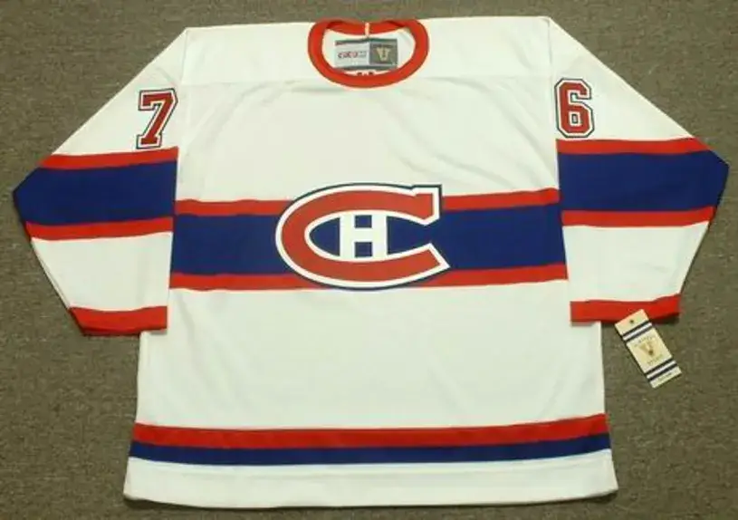 P.K. SUBBAN Montreal Canadiens 1946 CCM Vintage Throwback NHL Hockey Jersey