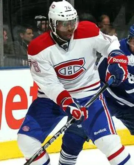 P.K. SUBBAN Montreal Canadiens 1946 CCM Vintage Throwback NHL Hockey Jersey 