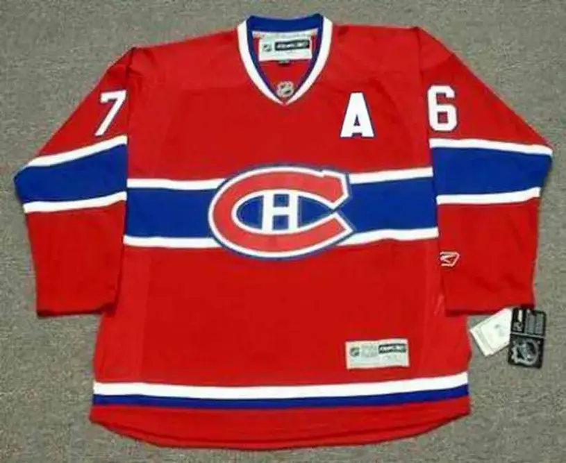 P.K. SUBBAN Montreal Canadiens 2015 REEBOK Throwback Home NHL Hockey Jersey