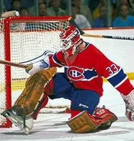 PATRICK ROY Montreal Canadiens 1993 Away CCM Throwback NHL Hockey Jersey 