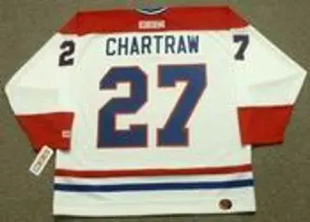 RICK CHARTRAW Montreal Canadiens 1978 CCM Throwback Home NHL Jersey 