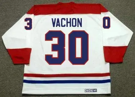 ROGIE VACHON Montreal Canadiens 1968 Away CCM NHL Throwback Hockey Jersey