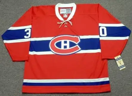 ROGIE VACHON Montreal Canadiens 1968 Home CCM Throwback NHL Hockey Jersey