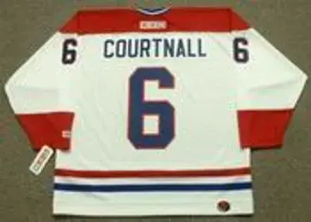RUSS COURTNALL Montreal Canadiens 1989 CCM Throwback Home NHL Jersey 