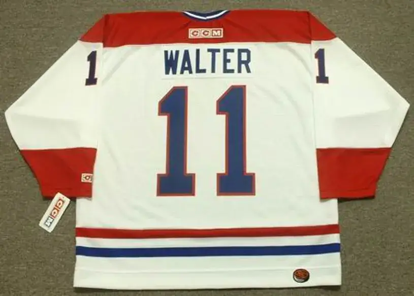 RYAN WALTER Montreal Canadiens 1986 CCM Throwback Home NHL Jersey 