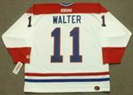 RYAN WALTER Montreal Canadiens 1986 CCM Throwback Home NHL Jersey 