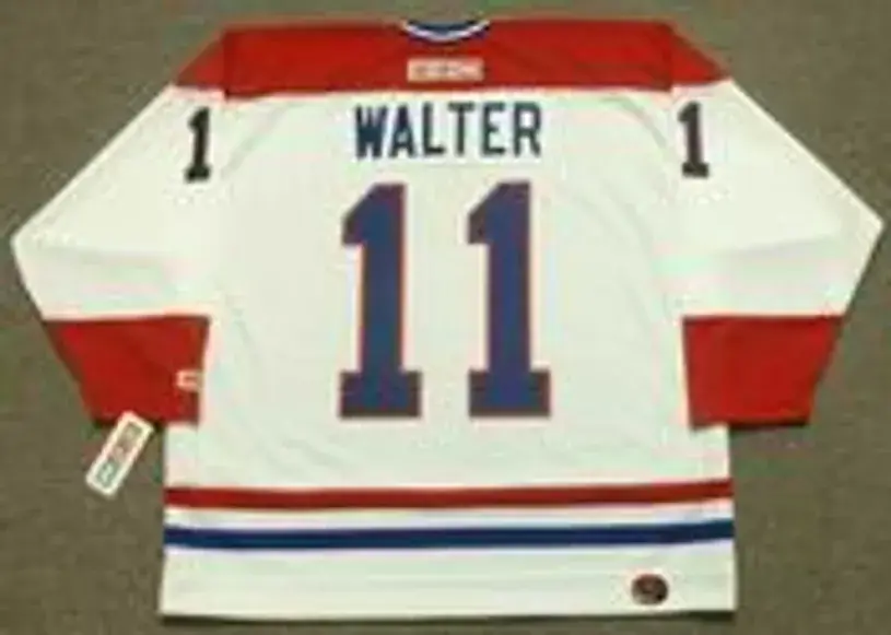 RYAN WALTER Montreal Canadiens 1986 CCM Throwback Home NHL Jersey 